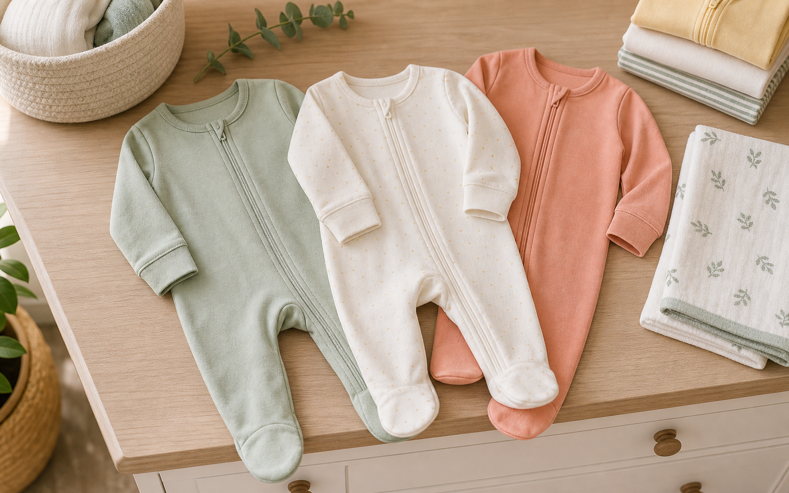 Zip-front sleepers picture
